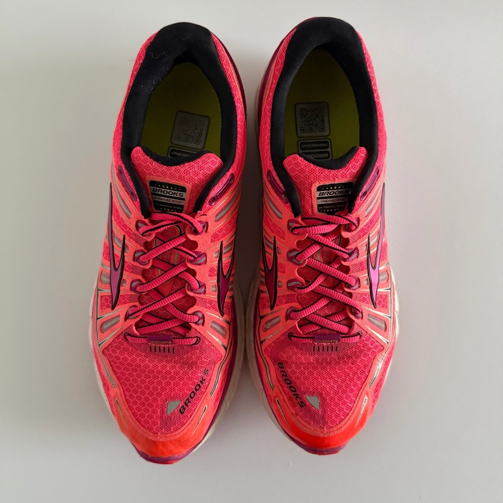 Brooks Transcend Ultimate Ride Women’s Running Training Pink Shoes 10.5 (B) - Picture 8 of 10